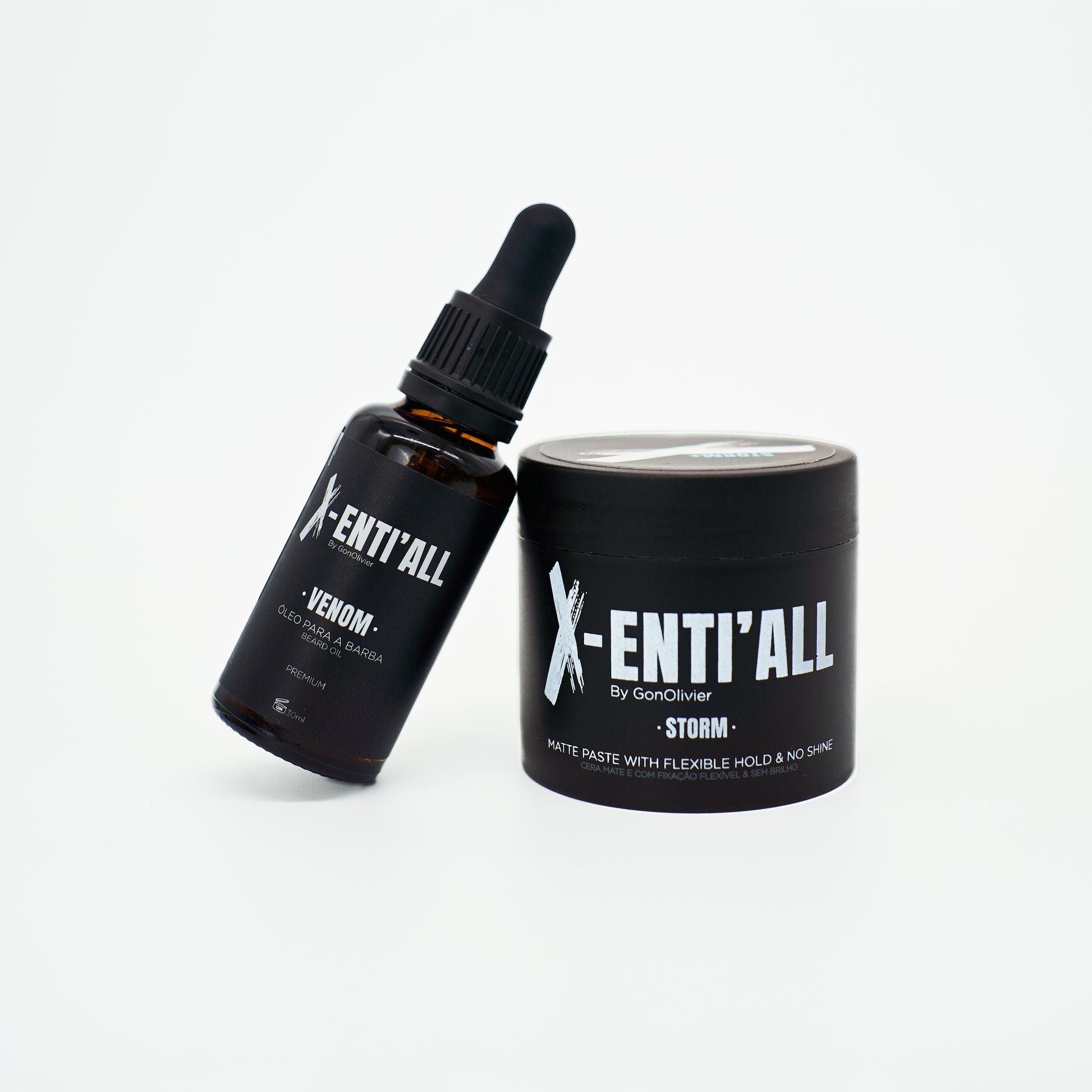 Pack 2: Strong Matte Hair Finish & Moisturized Beard Care